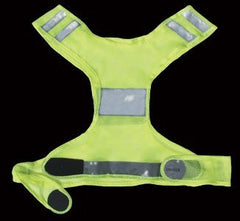 Reflective running safety vest