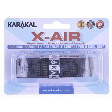 Karakal X-AIR black replacement grip