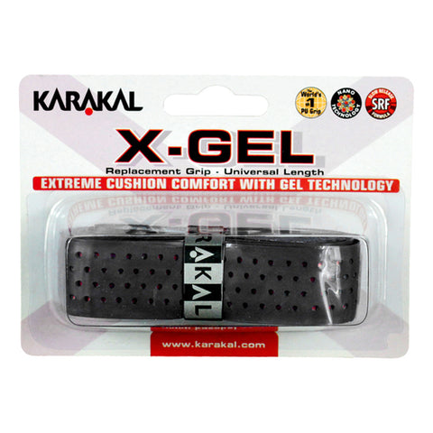 Karakal X-GEL black replacement grip