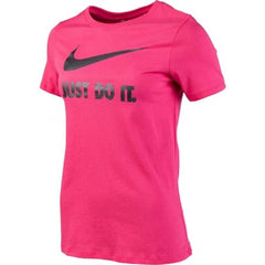 Nike Womens T-Shirts -CREW JDI - Pink
