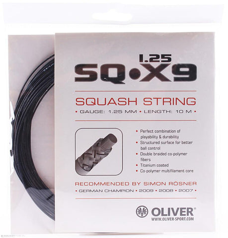 Oliver SQ X9 Squash string set
