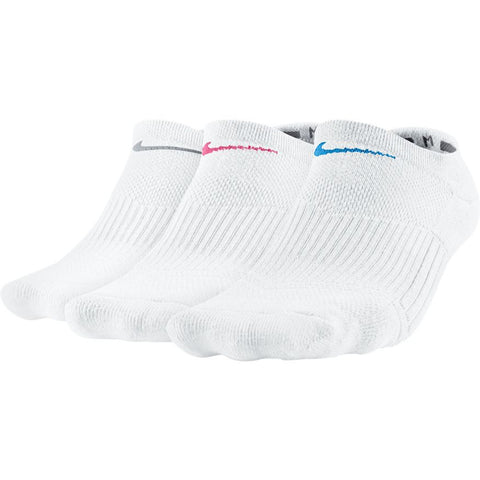 Nike Cushion No-Show Training Women's Sock (3 Pair) - white